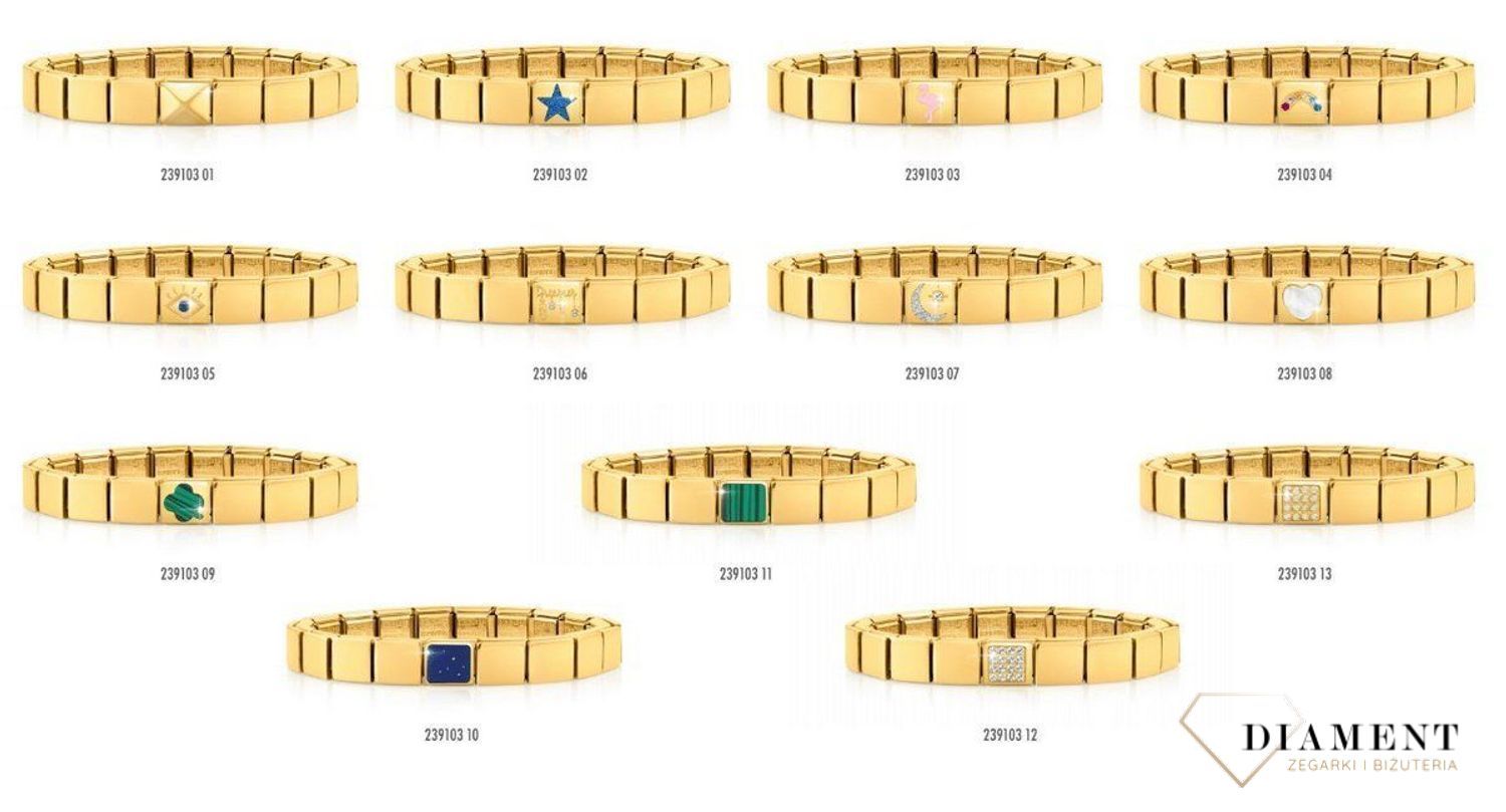 Nomination zawieszka złota 'Biała cyrkonia'  230606 01 Zawieszki Nomination ✓ Wyjątkowy prezent ✓ Nomination ✓ Bransoletka Nomination ✓ Bransoletka ze stali ✓ Gwarancja najniższej ceny  (1).jpg